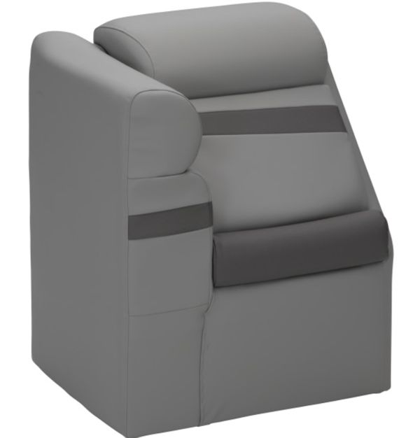 20" Left Pontoon Seat Lounger with Changing Room  - INSTOCK